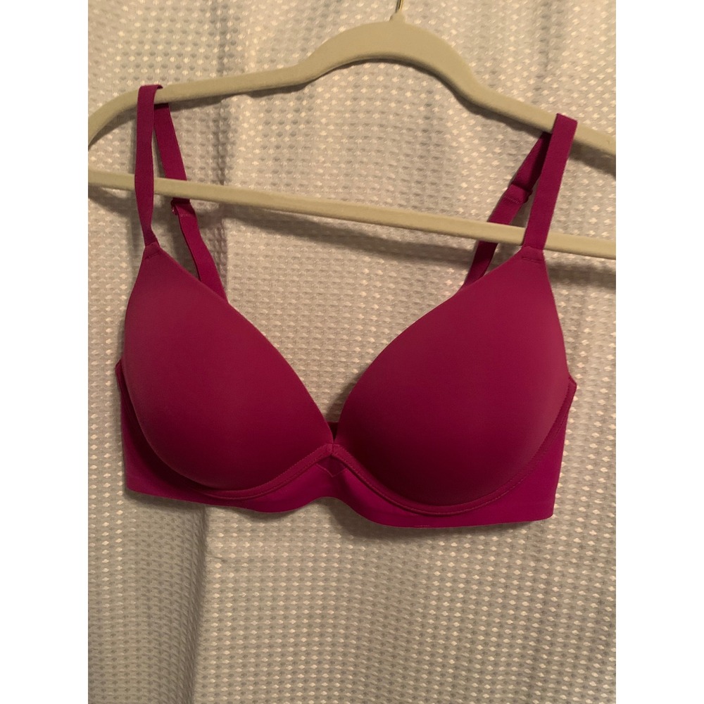 Maidenform One Fab Fit Wireless T-Shirt Bra Pink 38B DM2301